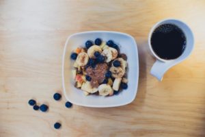 blueberries and breakfast