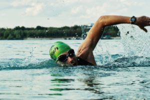 swimmer - active lifestyle